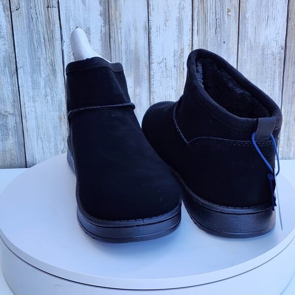 White Mountain Women's Inspo Booties - Size 8 - Black Suede - Picture 4 of 10